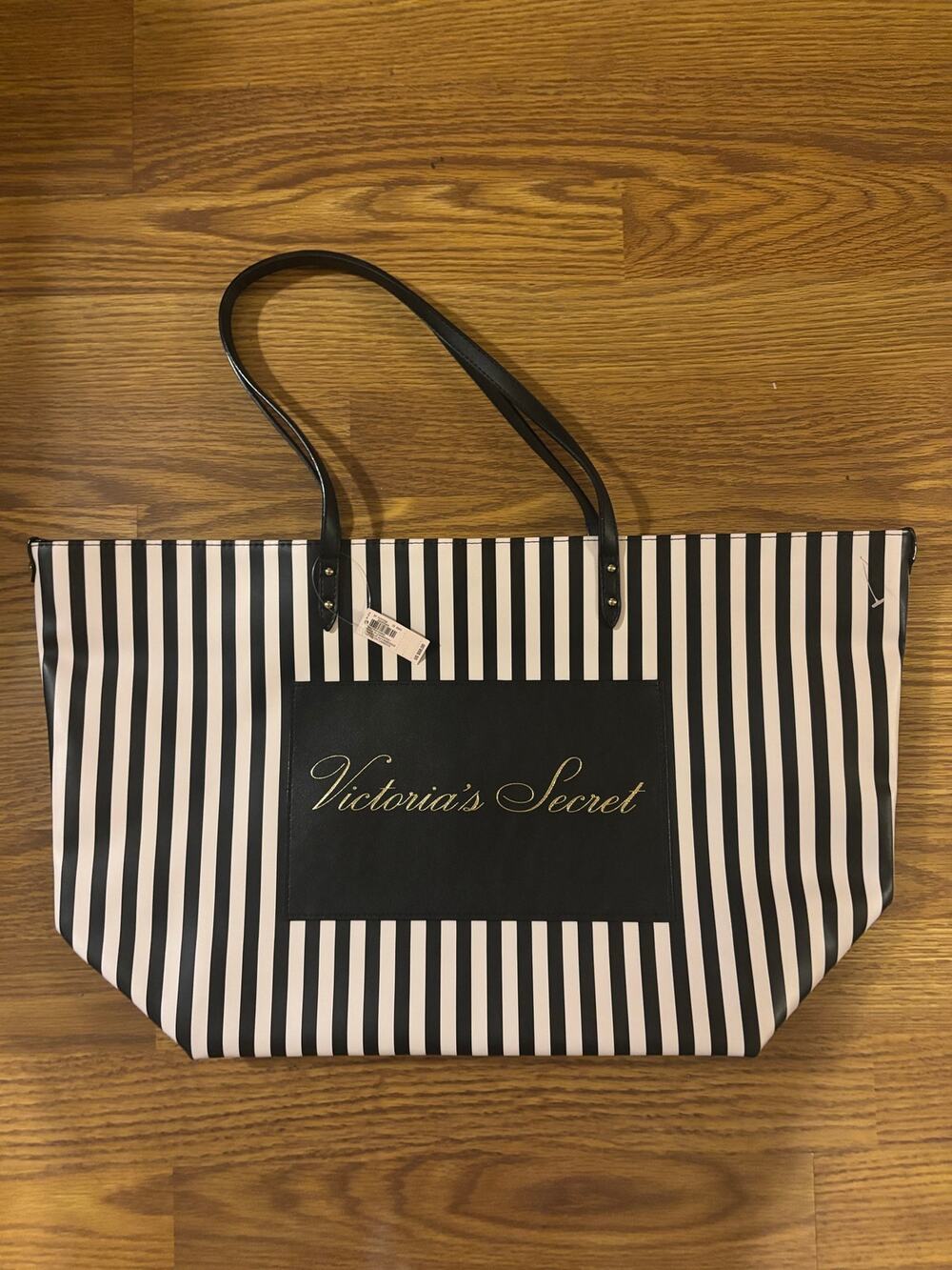 NWT Stripped Fall Preppy Victoria’s Secret Tote Bag